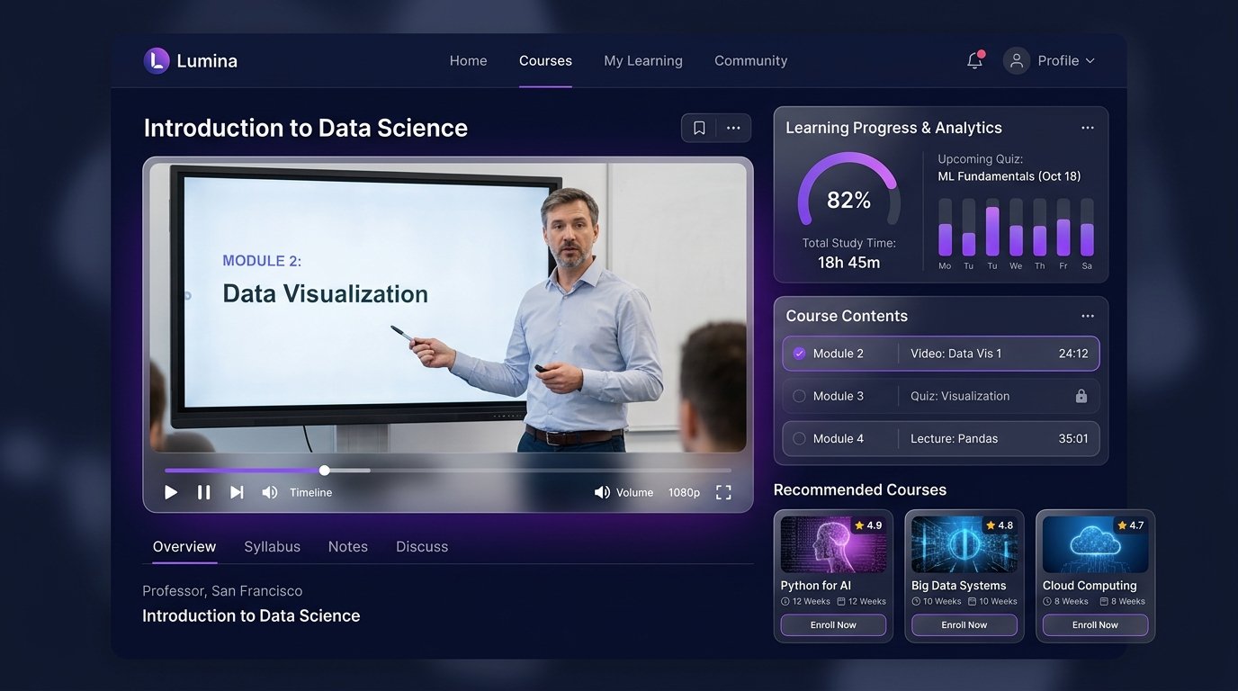 Lumina Academy LMS